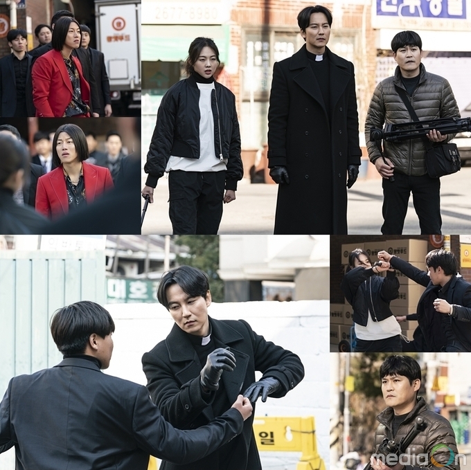 열혈사제, ‘열혈사제’ 김남길X김성균X금새록 뭉쳤다, 단체 액션 폭발