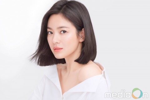 배우 송혜교, 메이크온 모델 전격 발탁