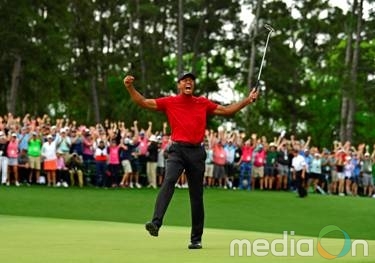 롤렉스 홍보대사 타이거 우즈, 역사적인 개인 통산 메이저 15승 및 마스터스 5승 기록