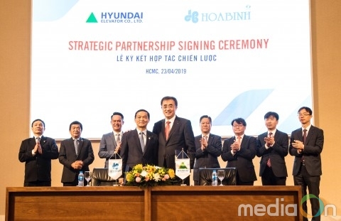 현대엘리베이터, 베트남 호아빈 건설 그룹과 전략적 제휴