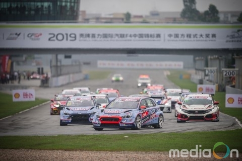 현대자동차, 고성능 경주차 ‘i30 N TCR’ TCR 아시아 중국 주하이 경기 우승